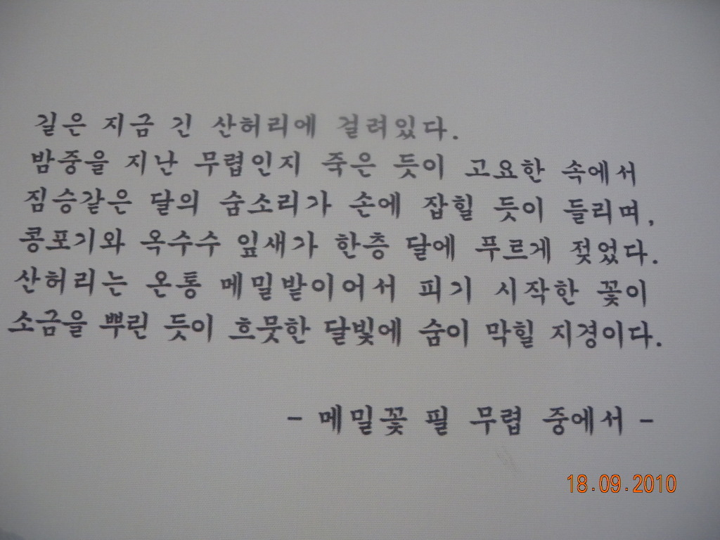 봉평장터 이미지