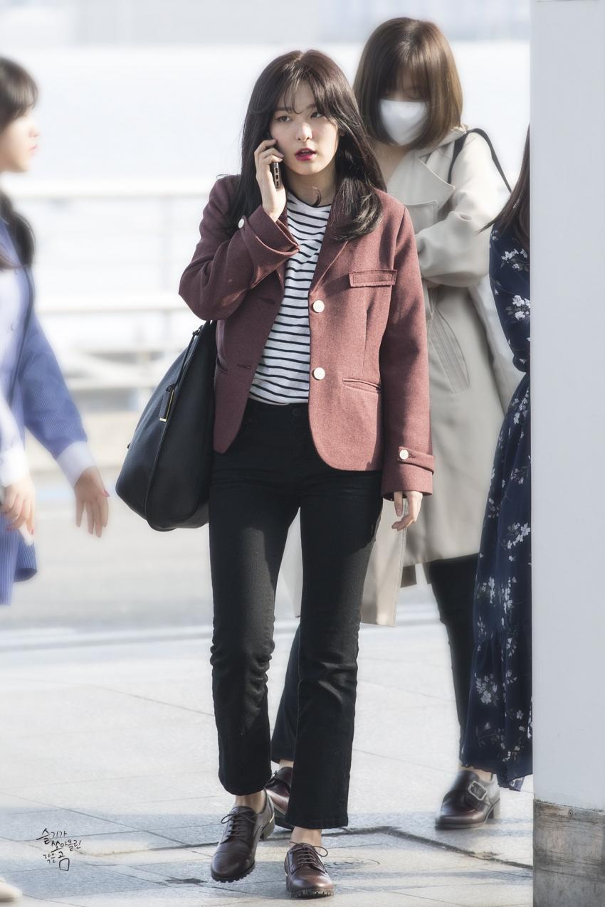 레드벨벳 인천공항 출국 고화질 사진 | 인스티즈