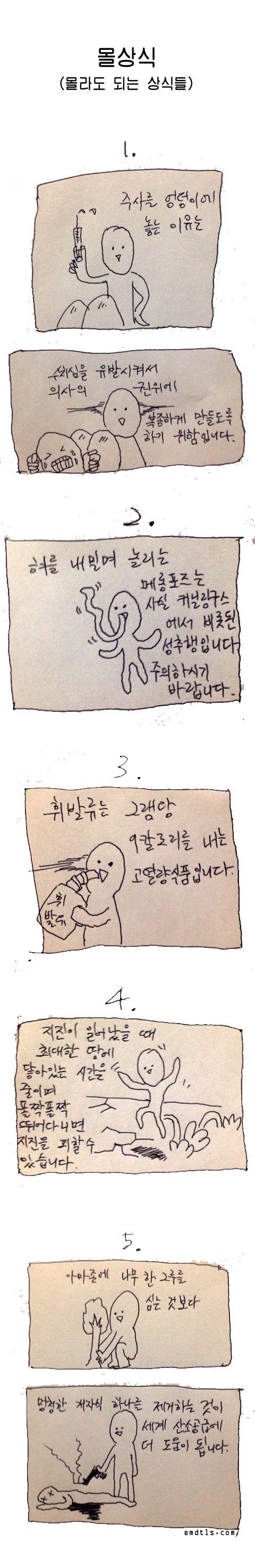 우리가 몰라도 되는 상식들 | 인스티즈