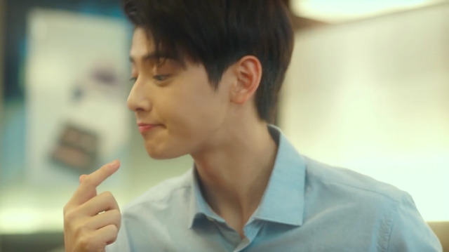 [마이로맨틱썸레시피] 모쏠 여주가 차은우 입간판과 사랑에 빠지는 웹드 2화 | 인스티즈