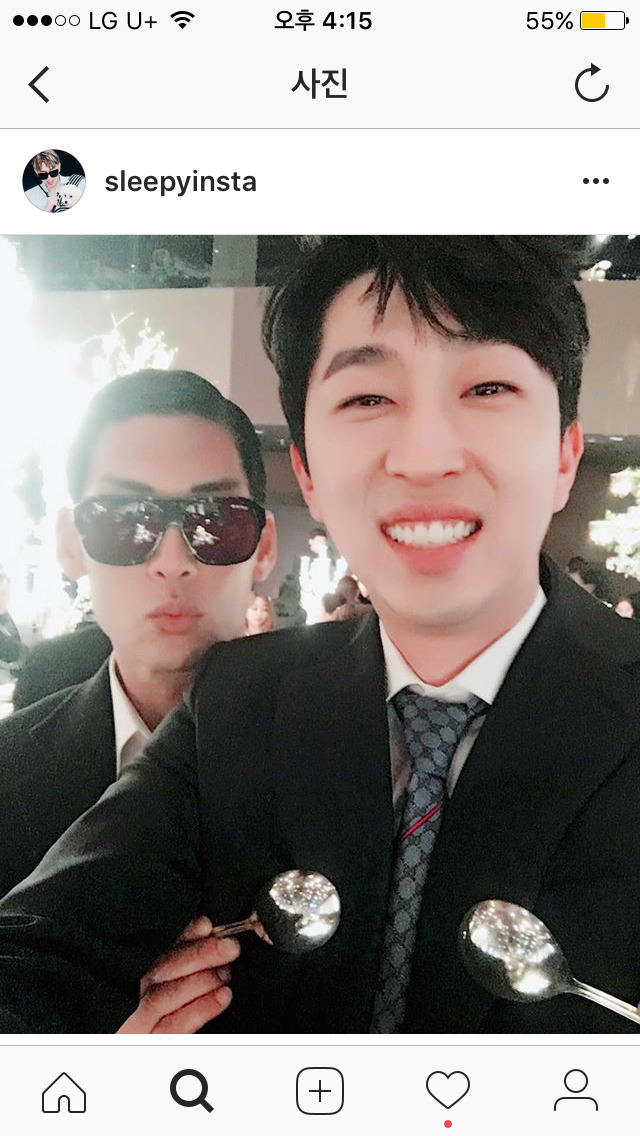 슬리피 인스타 (쭌형이랑 상봉) | 인스티즈