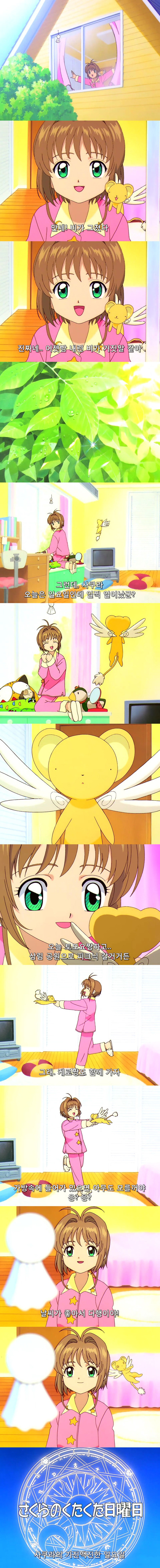 카드캡터 체리 4화 : 체리의 기진맥진한 일요일 | 인스티즈