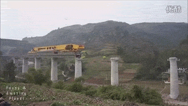 고가도로 만드는 과정.gif | 인스티즈