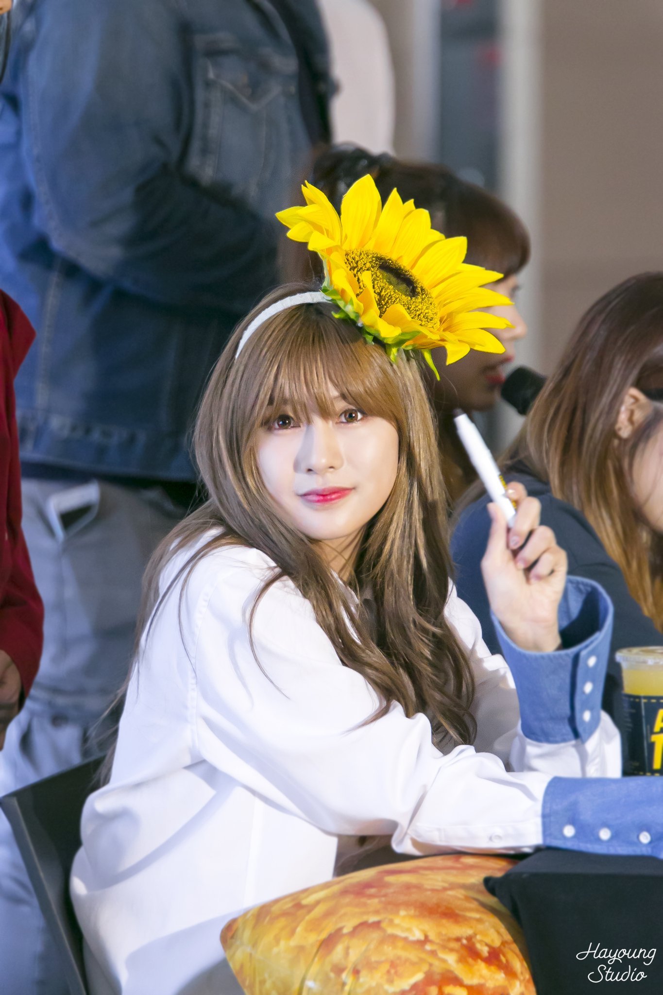 장발이 잘어울리는 에이핑크 오하영.jpgif | 인스티즈