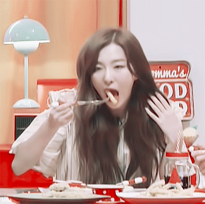 방송에서 계속 먹기만 하는 슬기.gif | 인스티즈