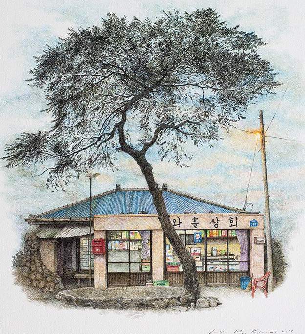 20년간 전국의 구멍가게를 그린 작가 | 인스티즈