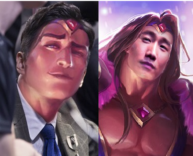 [LOL] 라이엇 일러스트레이터 타릭 일러스트 표절 논란 | 인스티즈