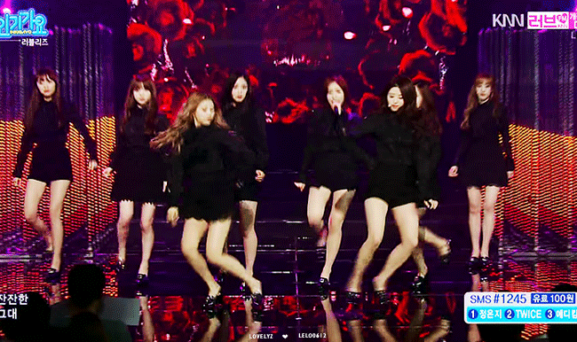 너무 고혹적이던 오늘자 러블리즈 무대의상 | 인스티즈