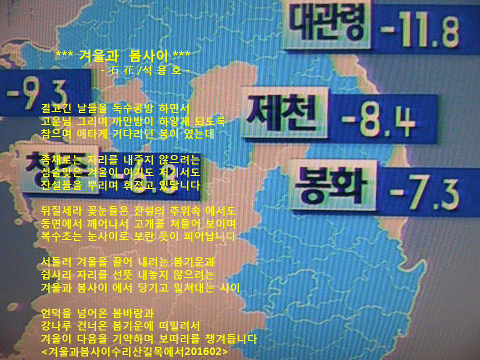 겨울과봄사이 이미지