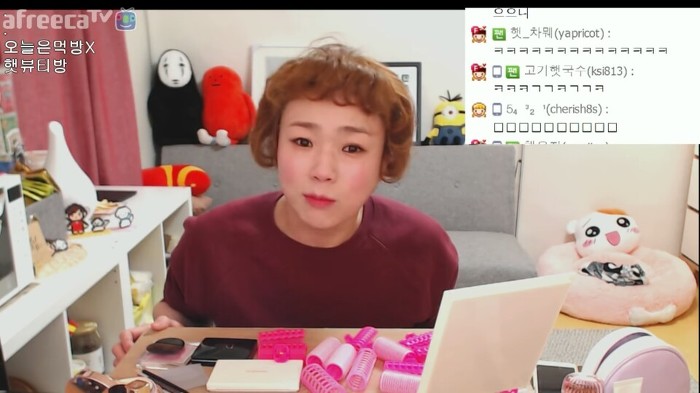 BJ 입짧은햇님이 먹방만 해야되는 이유 (feat.셀프 파마) | 인스티즈