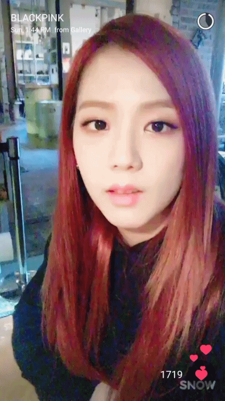 오늘자 블랙핑크 스노우.gif | 인스티즈