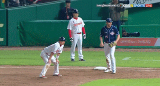 오재원(혐오주의) 수비센스.gif | 인스티즈