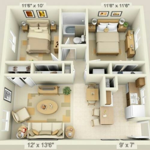 아파트 또는 주택 평면도 모아봤긔 | 인스티즈