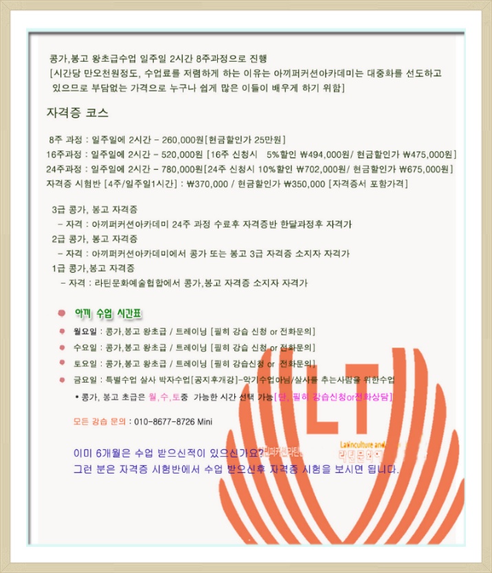 라틴문화예술 이미지