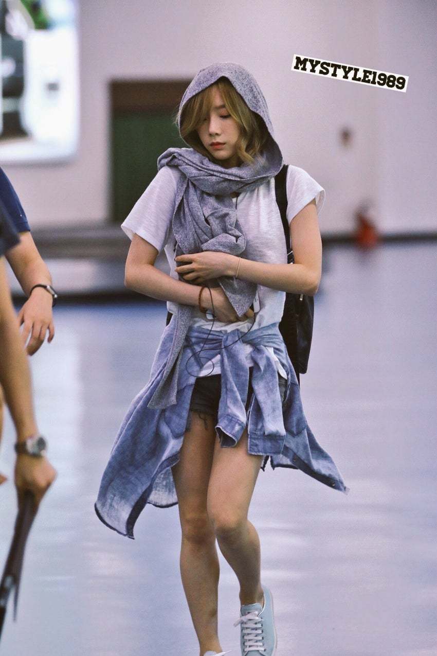 출국하는 태연 .jpg | 인스티즈