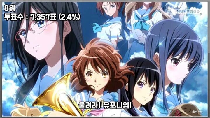 일본인 30만명이 투표한 2016년 최고로 재밌었던 애니메이션 | 인스티즈