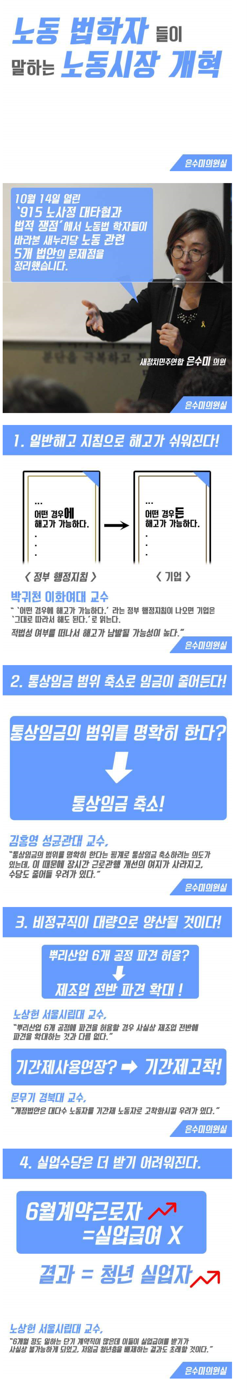 노동법학자들이 말하는 노동시장 개혁 | 인스티즈