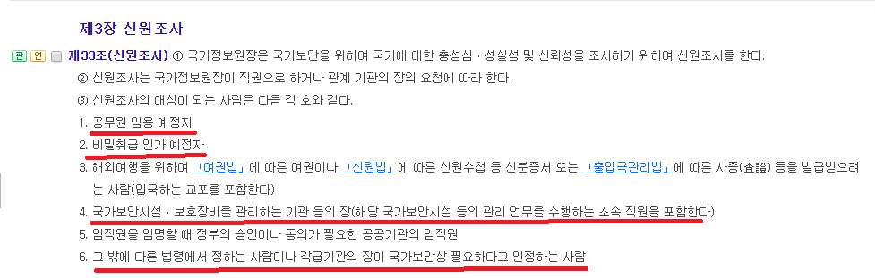 국가기밀 다뤄도 신원조사 안한다 - 가짜선동뉴스를 알아보자 | 인스티즈