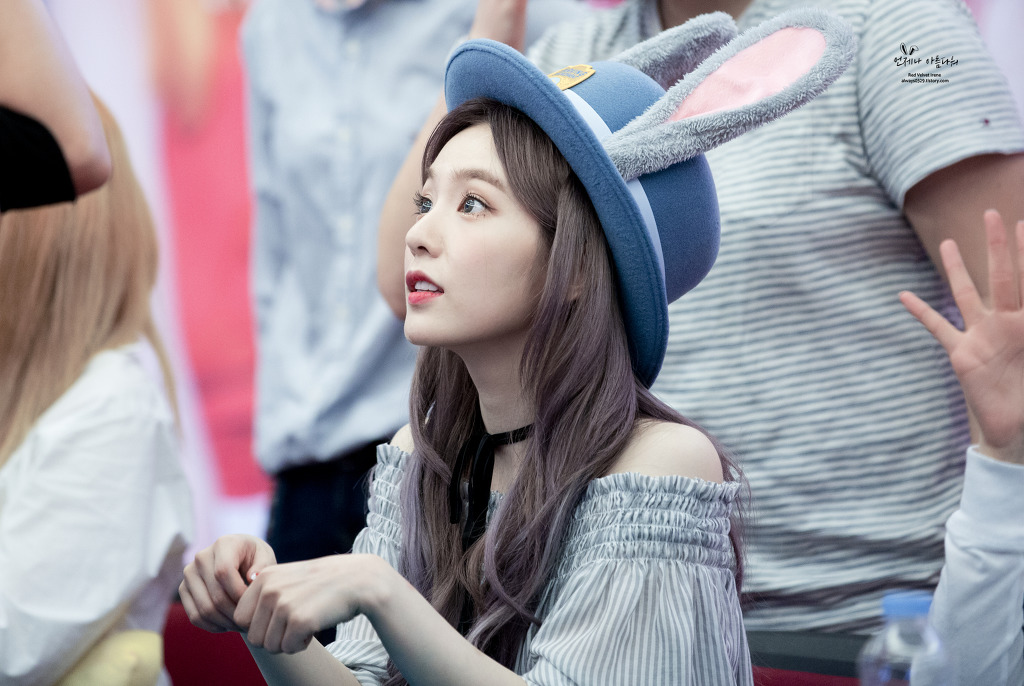 1년전 보라색 머리 아이린.jpgif | 인스티즈