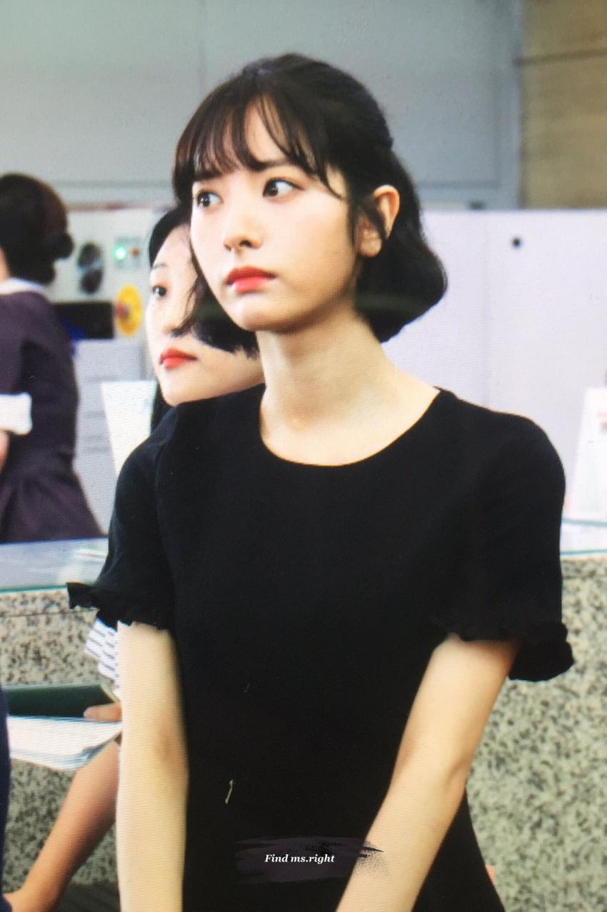 단발이 아직은 부끄러운 우주소녀 보나.gif | 인스티즈