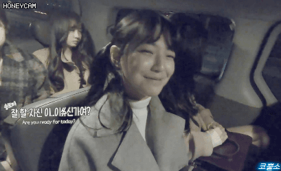 프로미스나인 V앱_음악방송 비하인드.GIF | 인스티즈