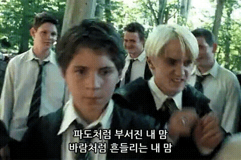 말포이 의문의 빅뱅 행.gif | 인스티즈