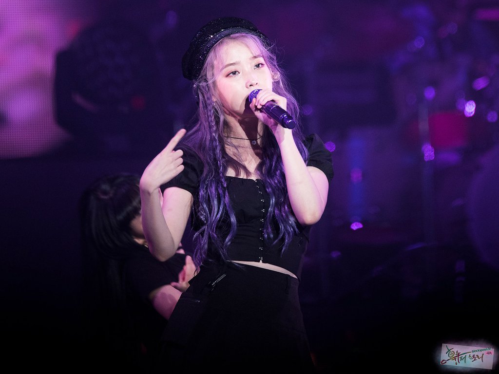 보라색 머리 아이유.jpg | 인스티즈
