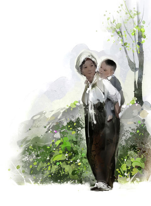 정(情) 이미지