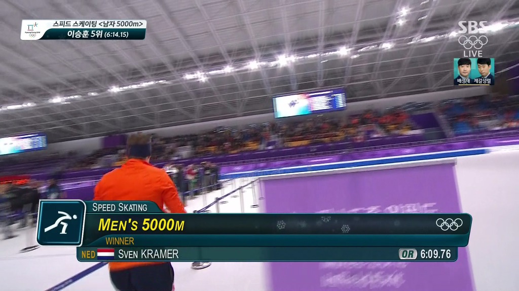 스피드 스케이팅 남자 5000m 금메달의 주인공 | 인스티즈
