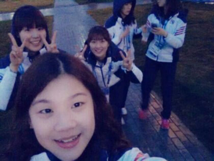 그냥 모아본 박승희와 김아랑 2 | 인스티즈