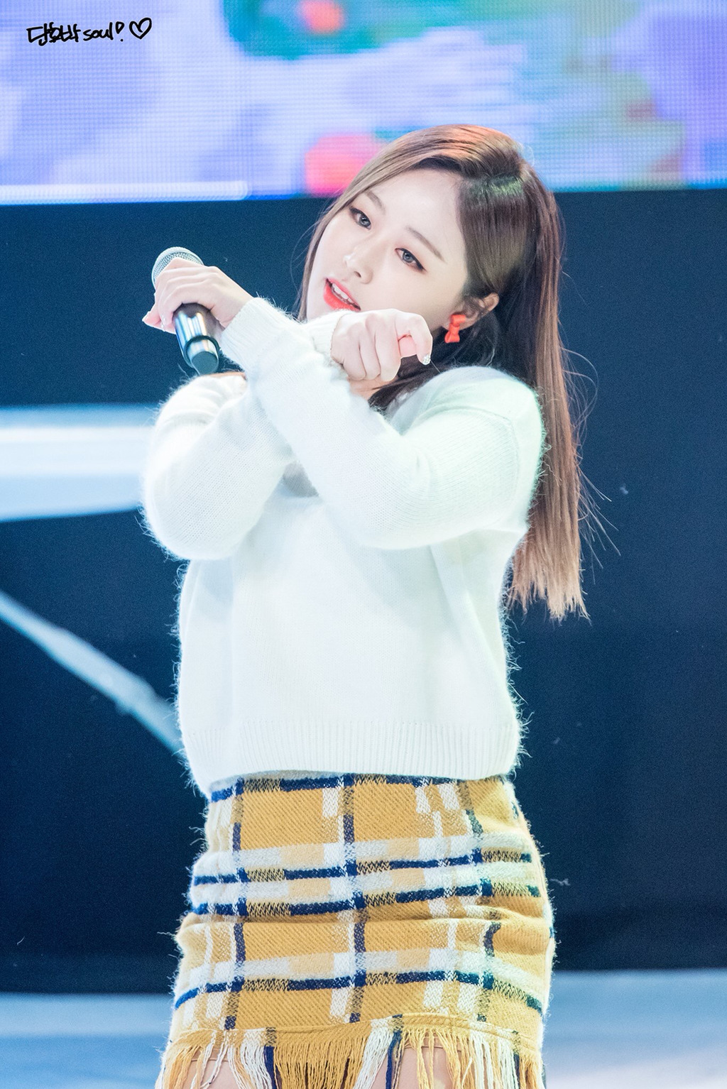 [러블리즈] 몸에 힘이 빠지는 기분이라서 베이비소울 | 인스티즈