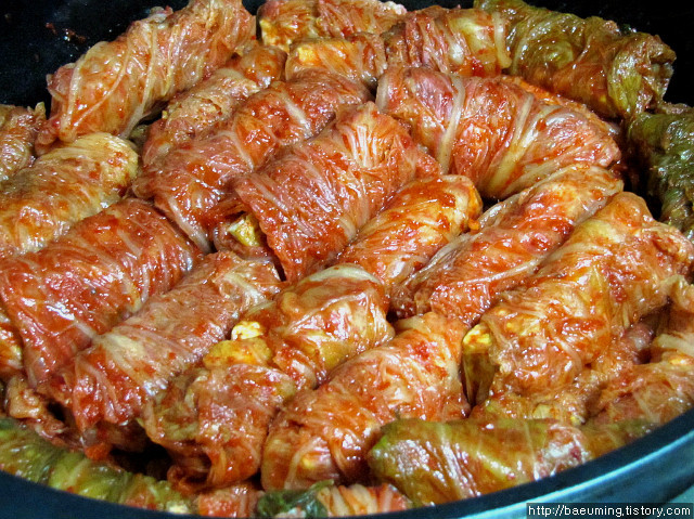 얼큰함! 칼칼함! 김치말이 삼겹살찜 gifjpg | 인스티즈