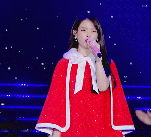 산타걸 아이유.gif | 인스티즈