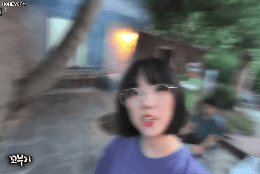 추석날 시골집에 놀러간 여자친구 은하.gif | 인스티즈
