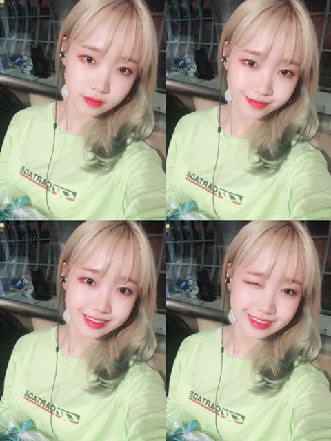 금발의 최유정 | 인스티즈